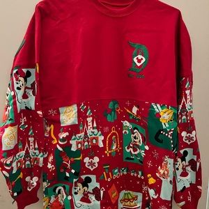 Red Disneyland Christmas Spirit Jersey